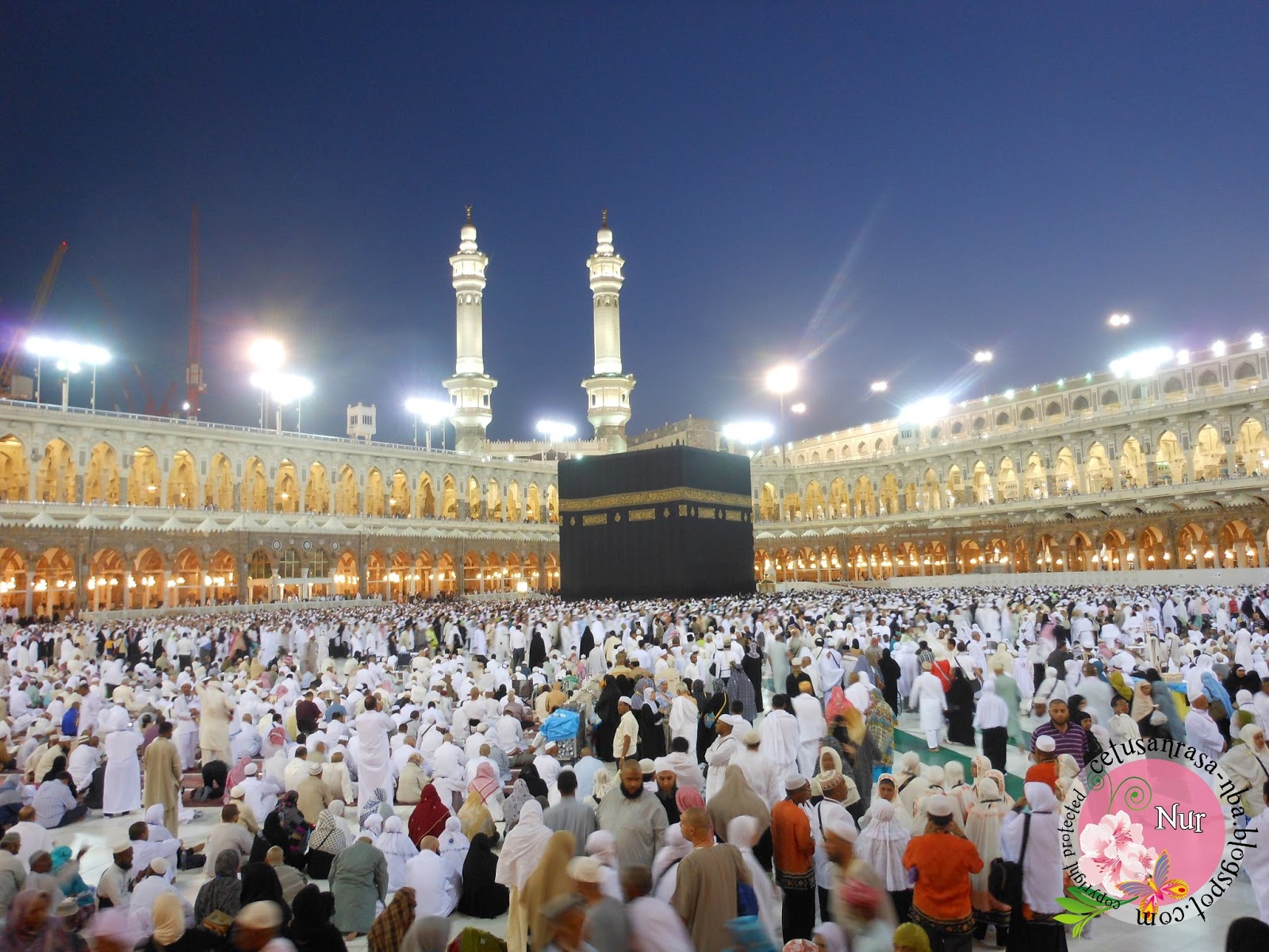 Cetusan Rasa: Keindahan Masjidil Haram Mekah dan Kaabah Serta Video