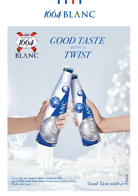 1664 Blanc Christmas 2020 Limited-Edition Bottle by Carlsberg Malaysia