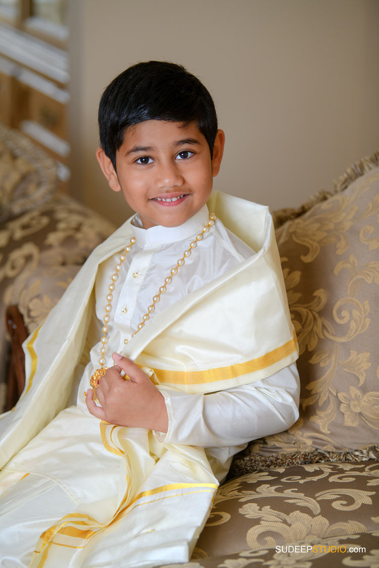 Dhoti Ceremony Photography by Ann Arbor Novi Indian Hindu Event Photographer