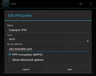 Tap VPN to connect