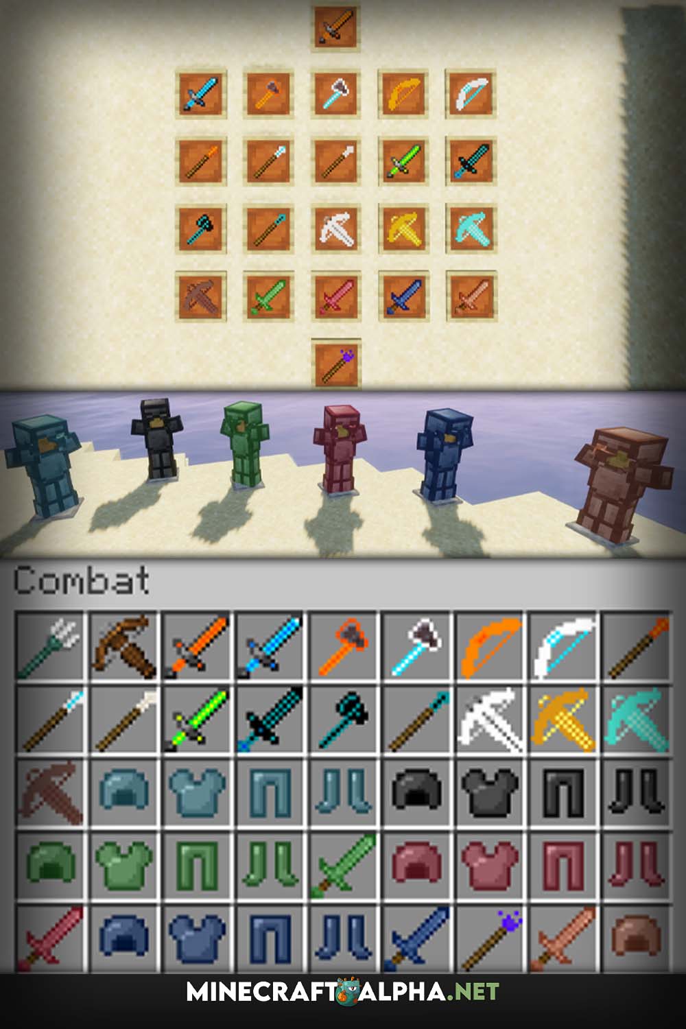 Expanded Weapons Mod for Minecraft [1.19, 1.18.2] (More Tools)