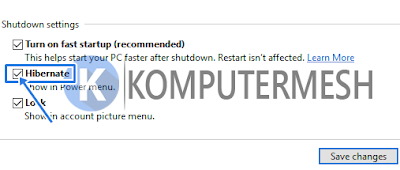 CARA MENGAKTIFKAN HIBERNATE PADA WINDOWS 10