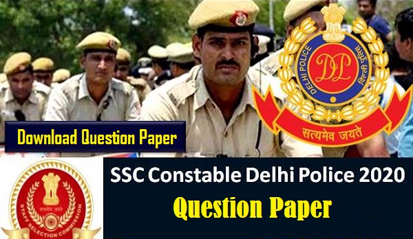 Delhi Police Question Paper 2020