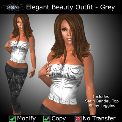 BSN Elegant Beauty Outfit - Grey