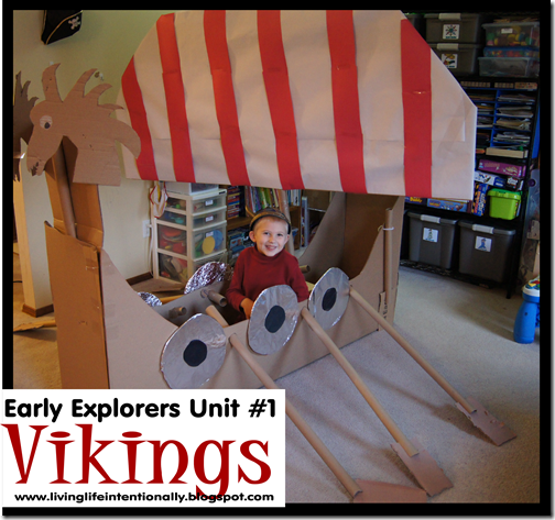 Hands on Early Explorers Vikings Unit from 123 Homeschool 4 Me