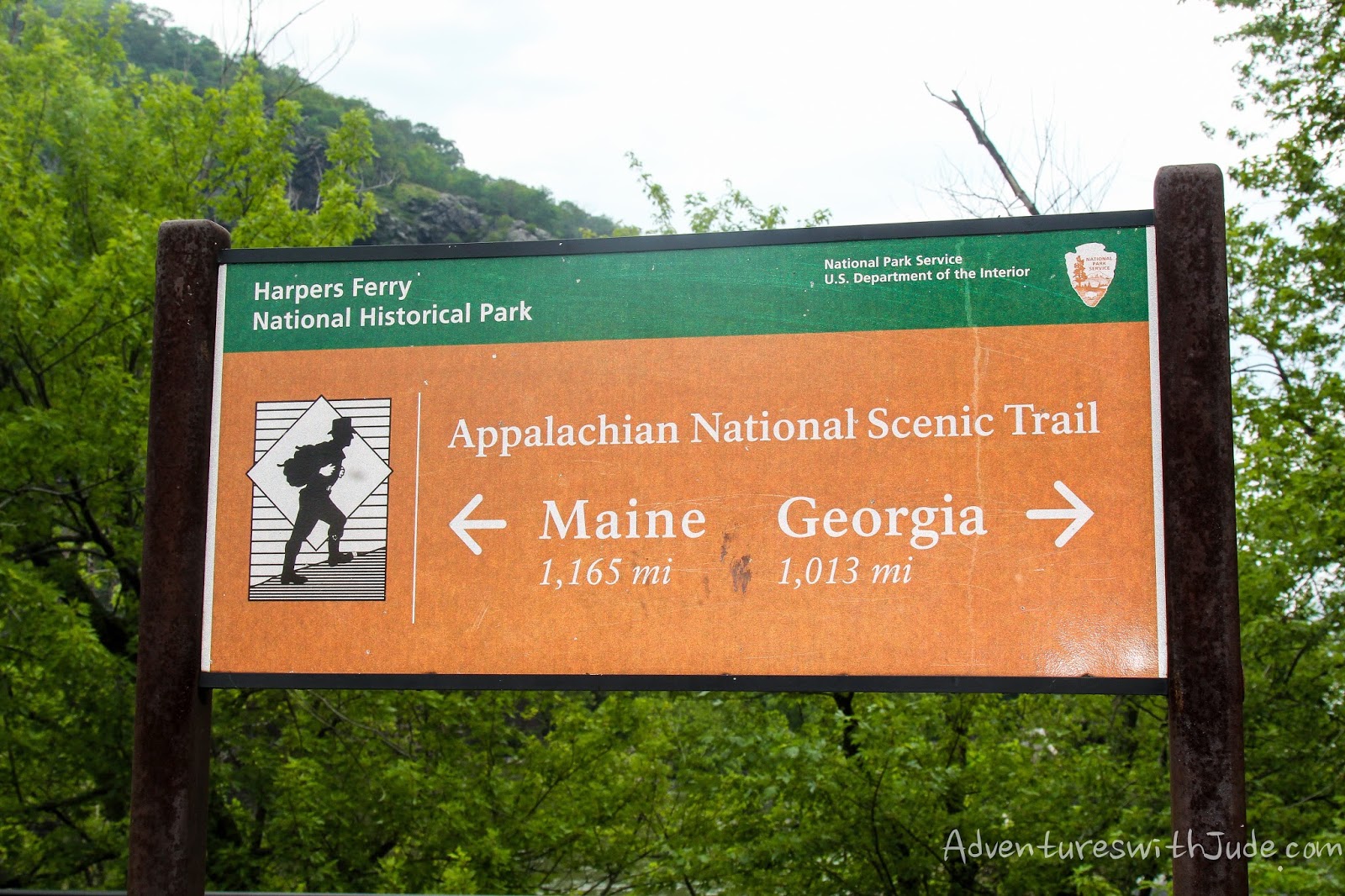 Appalachian Trail midpoint