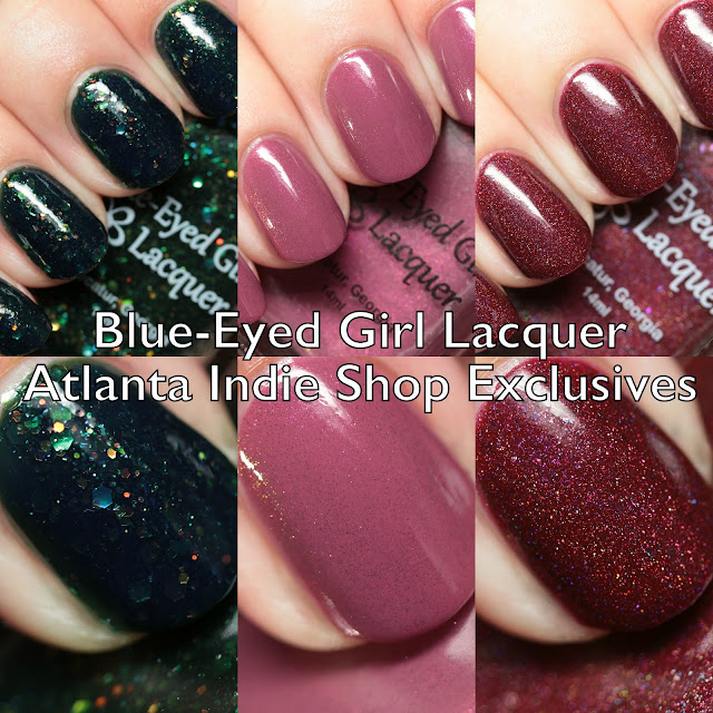 Blue-Eyed Girl Lacquer Atlanta Indie Shop Exclusives