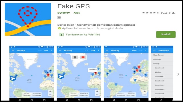 Cara Menggunakan Fake GPS Di HP Android