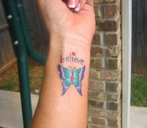 Buterfly Tattoos On Wrist For Girls Are you girls 