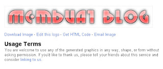 membuat header logo blog 