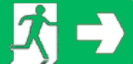 new age exit sign