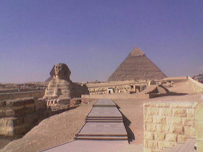 The Great Pyramid and Sphinx, Egypt