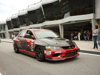 Time To Attack Sepang Modified Evo IX.