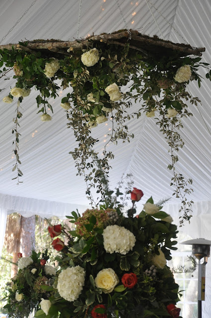 My favorite thing the wedding arbor complete with grandmothers antique 