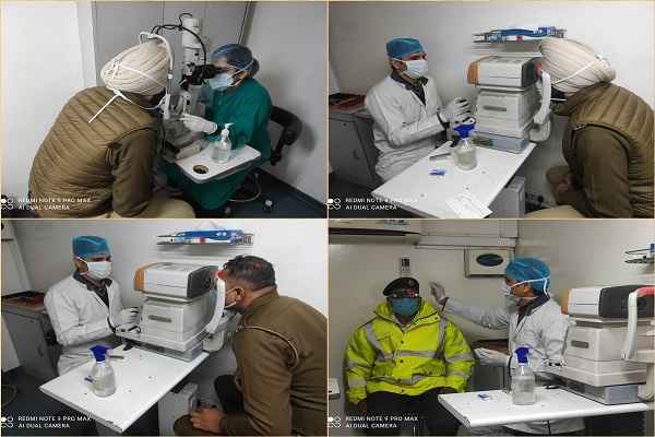 faridabad-cp-office-eyes-check-up-camp-for-police-public