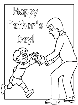 fathers day coloring