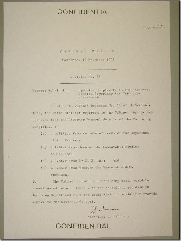 Cabinet doc