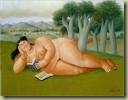 botero leyendo