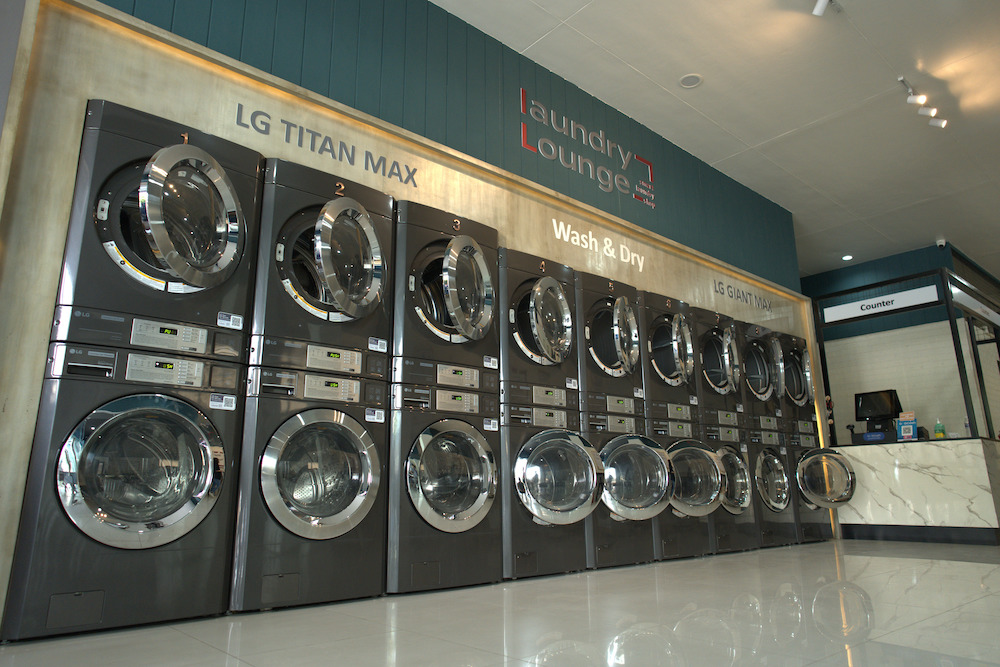 The Laundry Lounge in Iloilo boasts 3 sets of Onyx Titan C Max and 6 sets of Onyx Giant C Max Commercial Washers and dryers