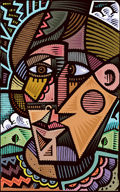 Face Cubism Portrait