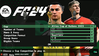 Download PES PPSSPP Mod New EA Sports FC 24 Best Graphics HD Update Kits And Full Latest Transfer Peter Drury Commentary
