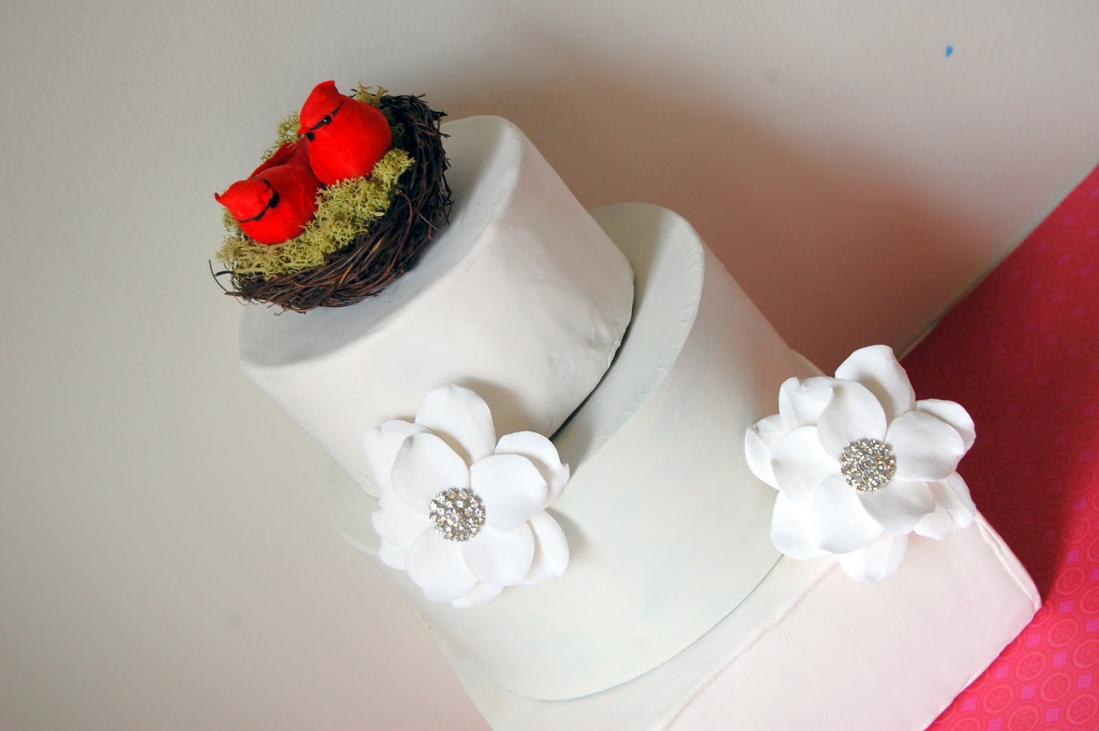 christmas wedding cake