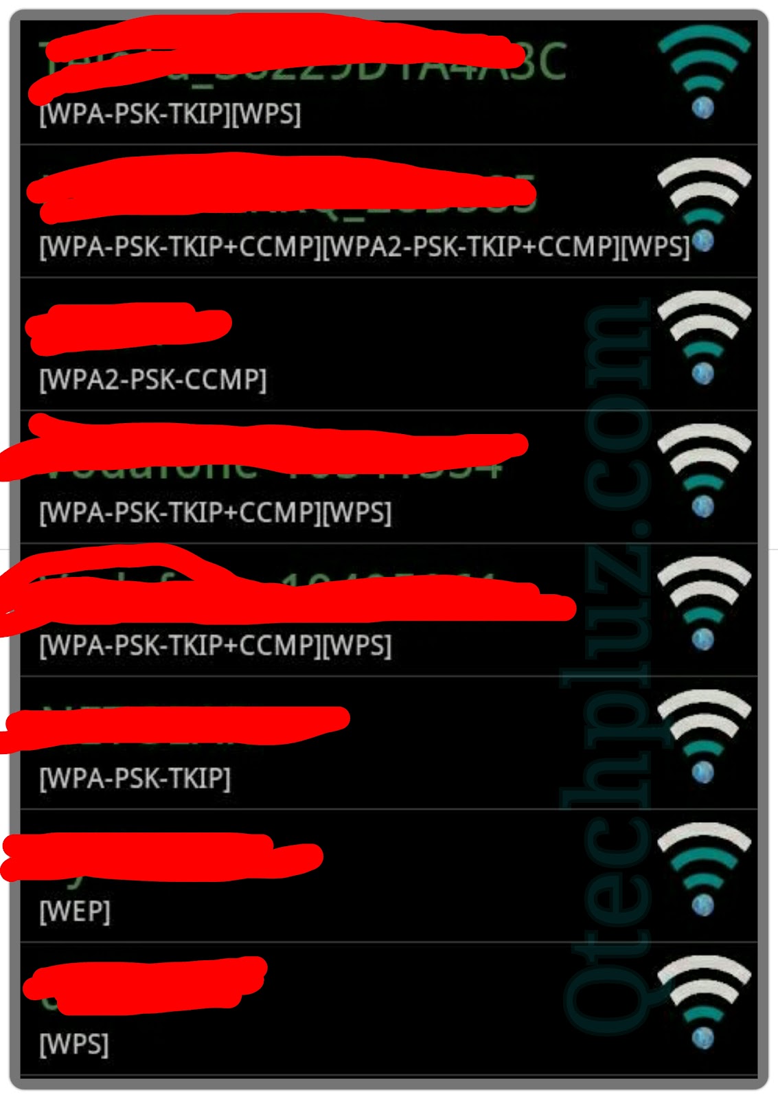 Hacking WiFi password 