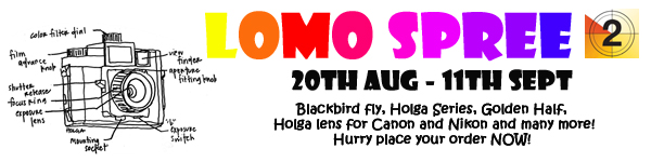 The Toy Camera Shop Lomo Spree 2011