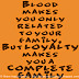 Blood makes you only related to your family, But LOYALTY makes you a COMPLETE FAMILY 