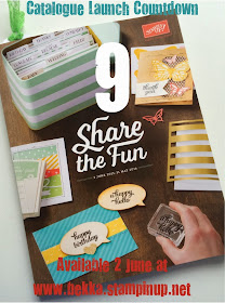 Check out the new Stampin' Up! UK Catalogue at www.bekka.stampinup.net from 2 June 2015