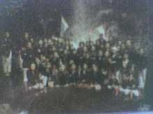 Latihan di air terjun Dlundung Trawas