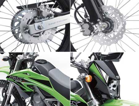 Fitur terbaru Kawasaki KLX 150 2015