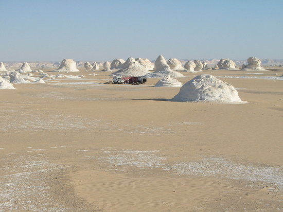 White desert