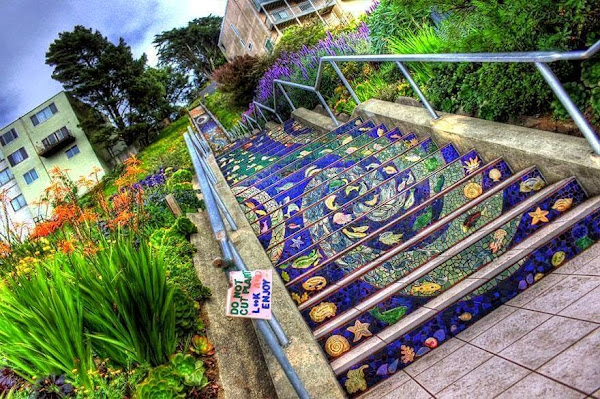 Tiled Steps, San Francisco 