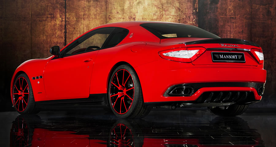 Sleek creation of this Maserati Gran Turismo by tuner Mansory