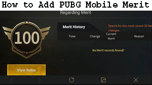 How to Add PUBG Mobile Merit 1