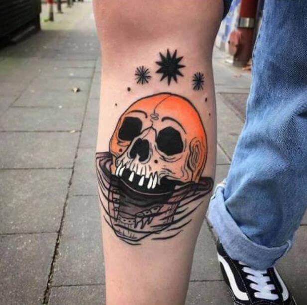 145+ Tribal Skull Tattoos for Men &amp; Women (2019) - Page 5 ...