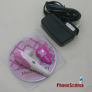 100% Original Hello Kitty i-Chat Bluetooth Headset