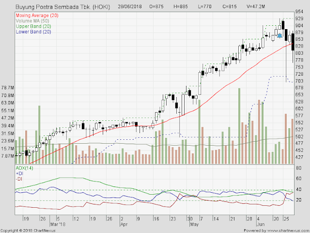 contoh bullish market