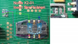 Nokia x201 insert sim problem solution jumpers