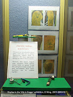 'Tattoo machine' display in 'Life in Boggo' exhibition, Boggo Road Gaol Museum, 2005.