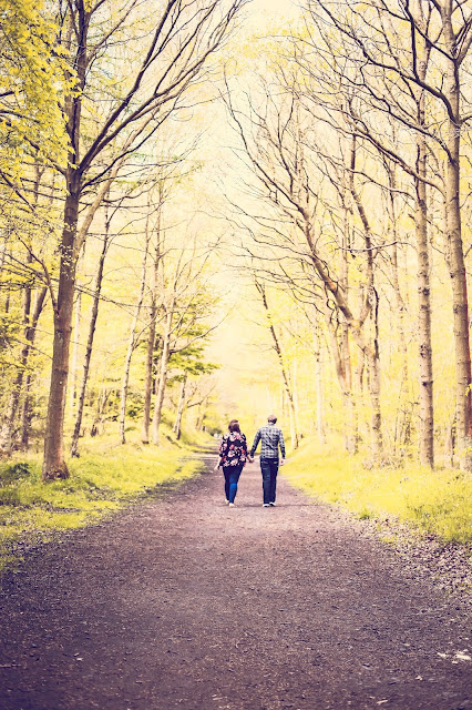 couple in love in chopwell wood, wedding photographer newcastle