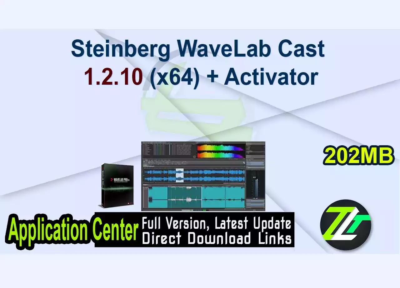 Steinberg WaveLab Cast 1.2.10 (x64) + Activator