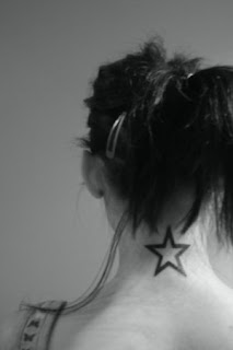 Neck Tattoo Ideas With Star Tattoo Design With Image Neck Star Tattoo For Women Tattoo