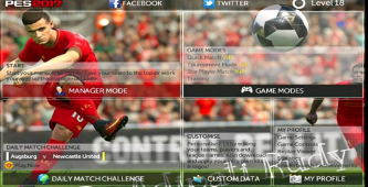 Download FTS Mod PES 2017 v3 by Rudy Apk + Data