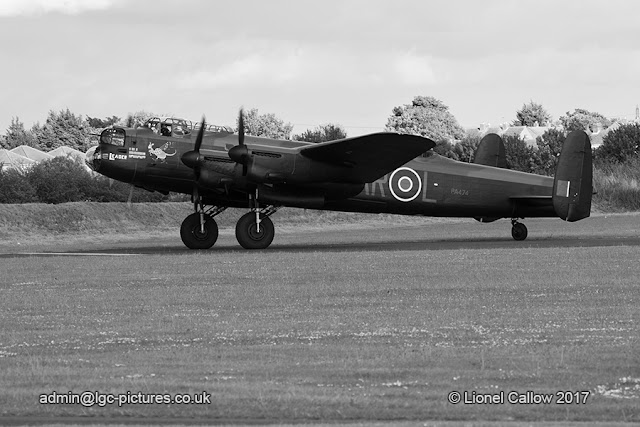 BBMF Lancaster aircraft pre flight checks