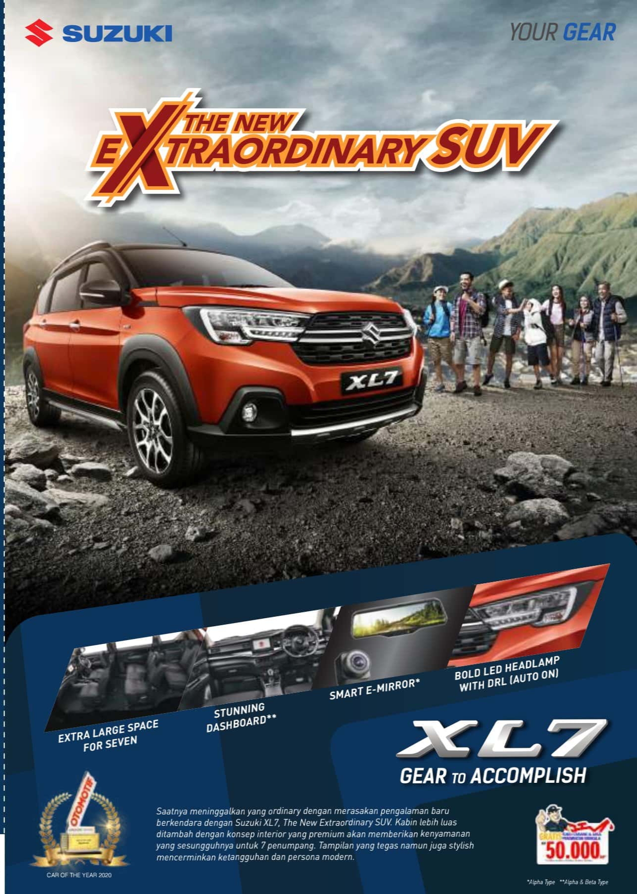 SUZUKI XL7 Harga Promo Kredit Tukar Tambah Mobil Baru