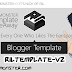 GIVEAWAY : RilTemplate-V2 Blogger Template