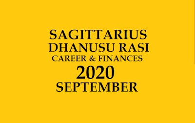 Sagittarius Horoscope 2020 September