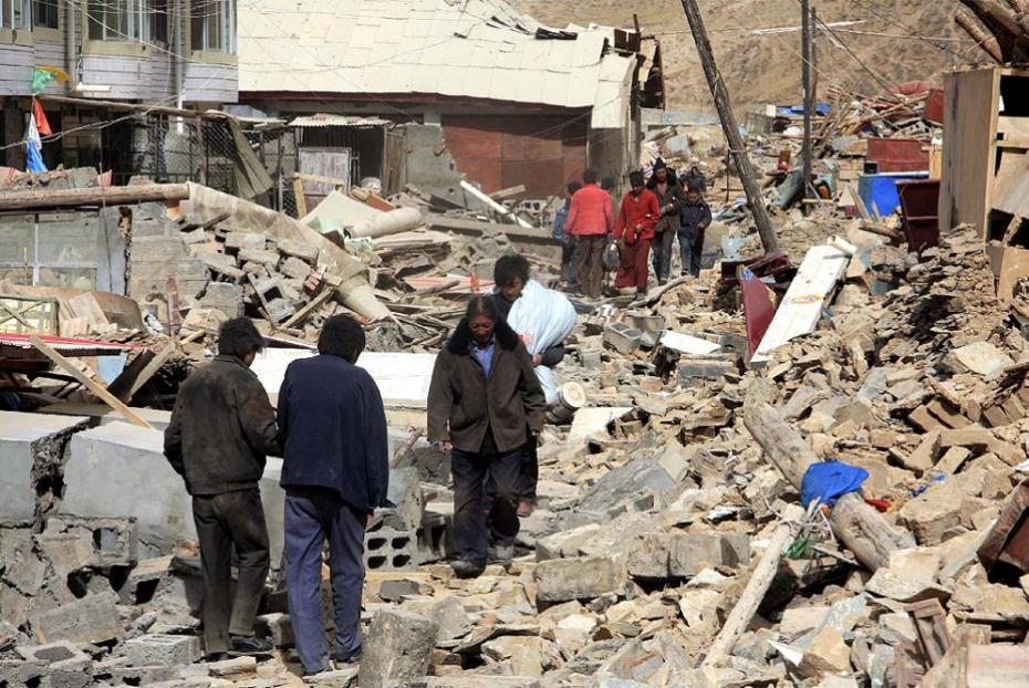 Yushu, Qinghai, Tibet, after the earthquake / después del terremoto